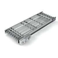 Model 2400 conveyor shaft mount. FEI Conveyors.