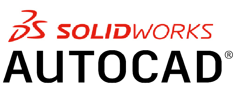 AutoCAD logo. FEI Conveyors.