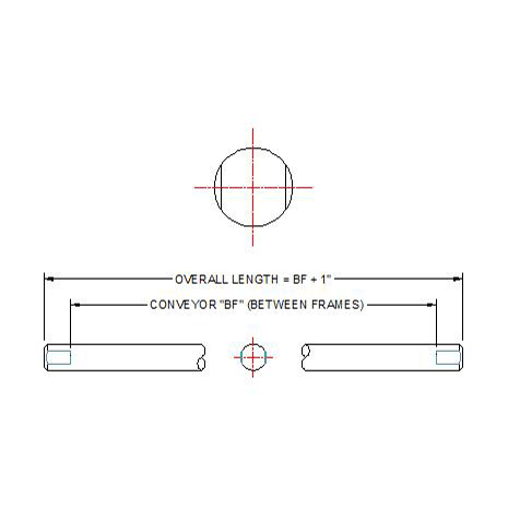 Style 7 - Round w/ Flats for Drop-In