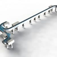 Conveyor layout. FEI Conveyors.