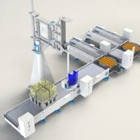 Custom conveyor application. FEI Conveyors.